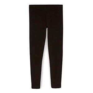Black Fleece Lined Leggings